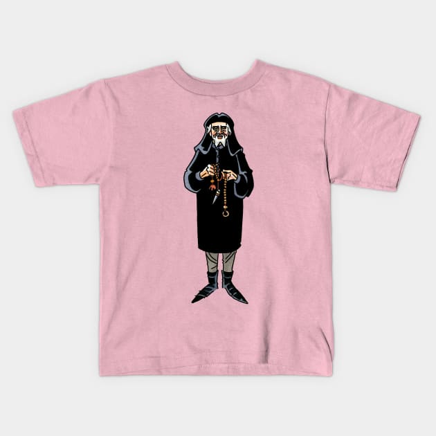 Geoffrey Chaucer Kids T-Shirt by Chris_